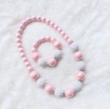 Load image into Gallery viewer, Bubblegum Beads - Elle&#39;s Pink Snow