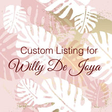 Load image into Gallery viewer, Custom Order for Willy De Joya