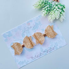 Load image into Gallery viewer, Pigtails - Fine Gold Glitter
