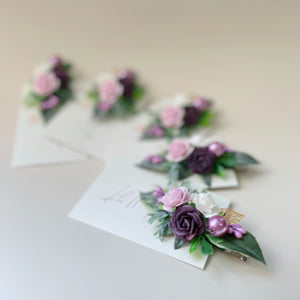 Spring Floral Clips - Lily