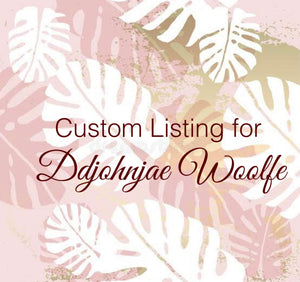 Custom Order For Ddjohnjae Woolfe
