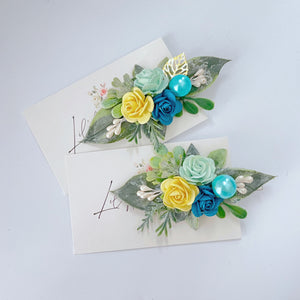 Spring Floral Clips - Reese