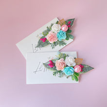 Load image into Gallery viewer, Spring Floral Clips - Mavy