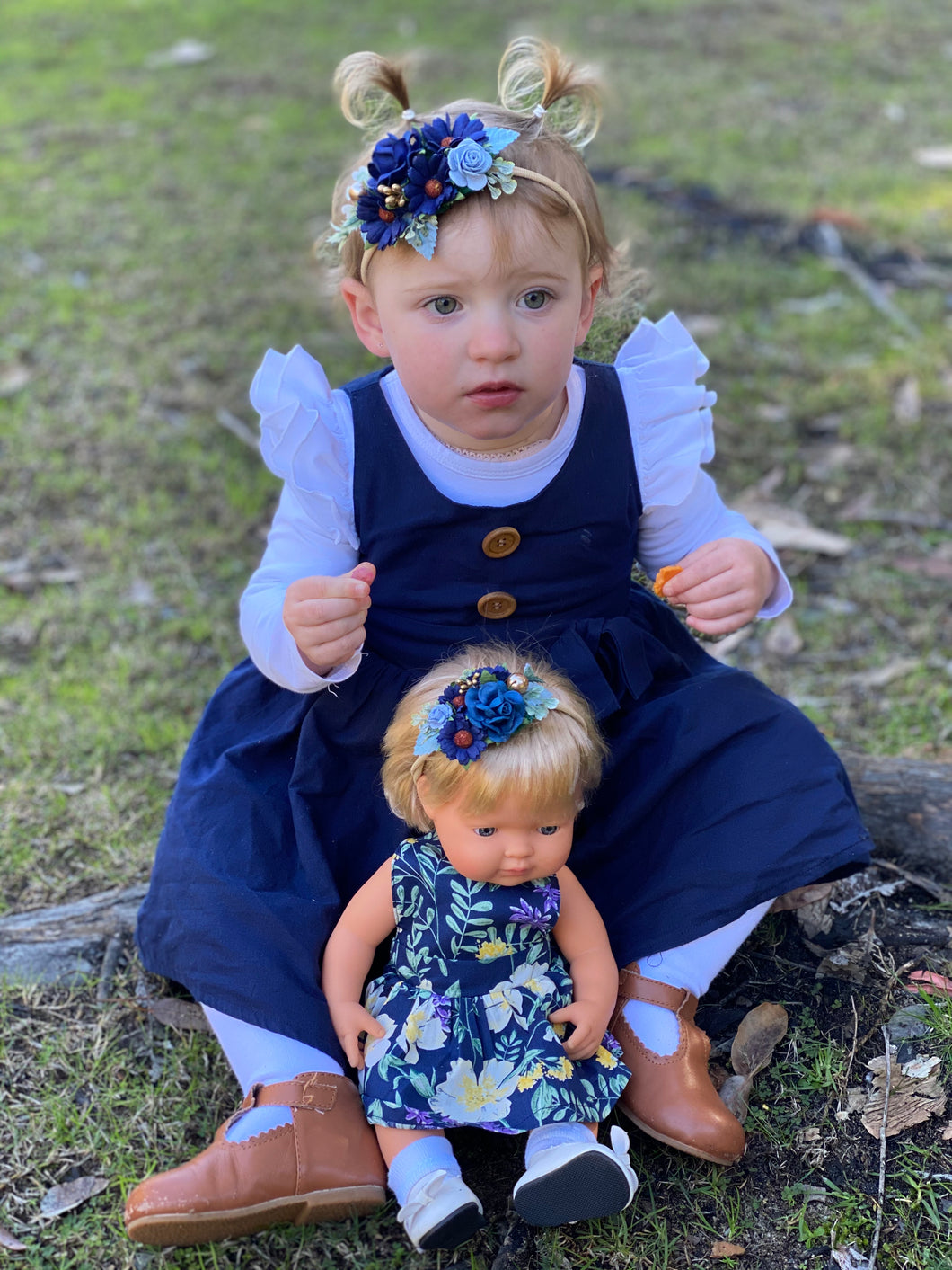 Navy Dolly and Me Set