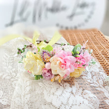 Load image into Gallery viewer, Yellow and Pink Dreamy Flower Crown